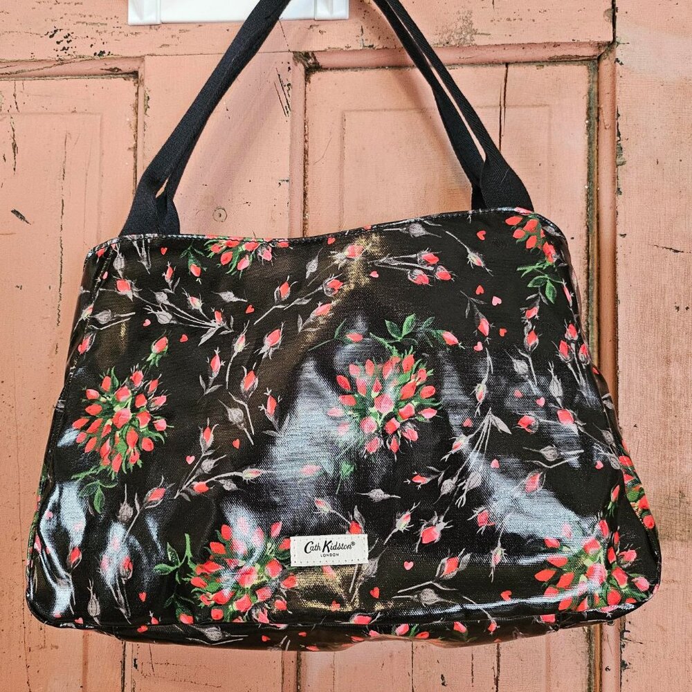 Cath Kidston New Day Forever Shoulder Floral Oilcloth Tote Bag